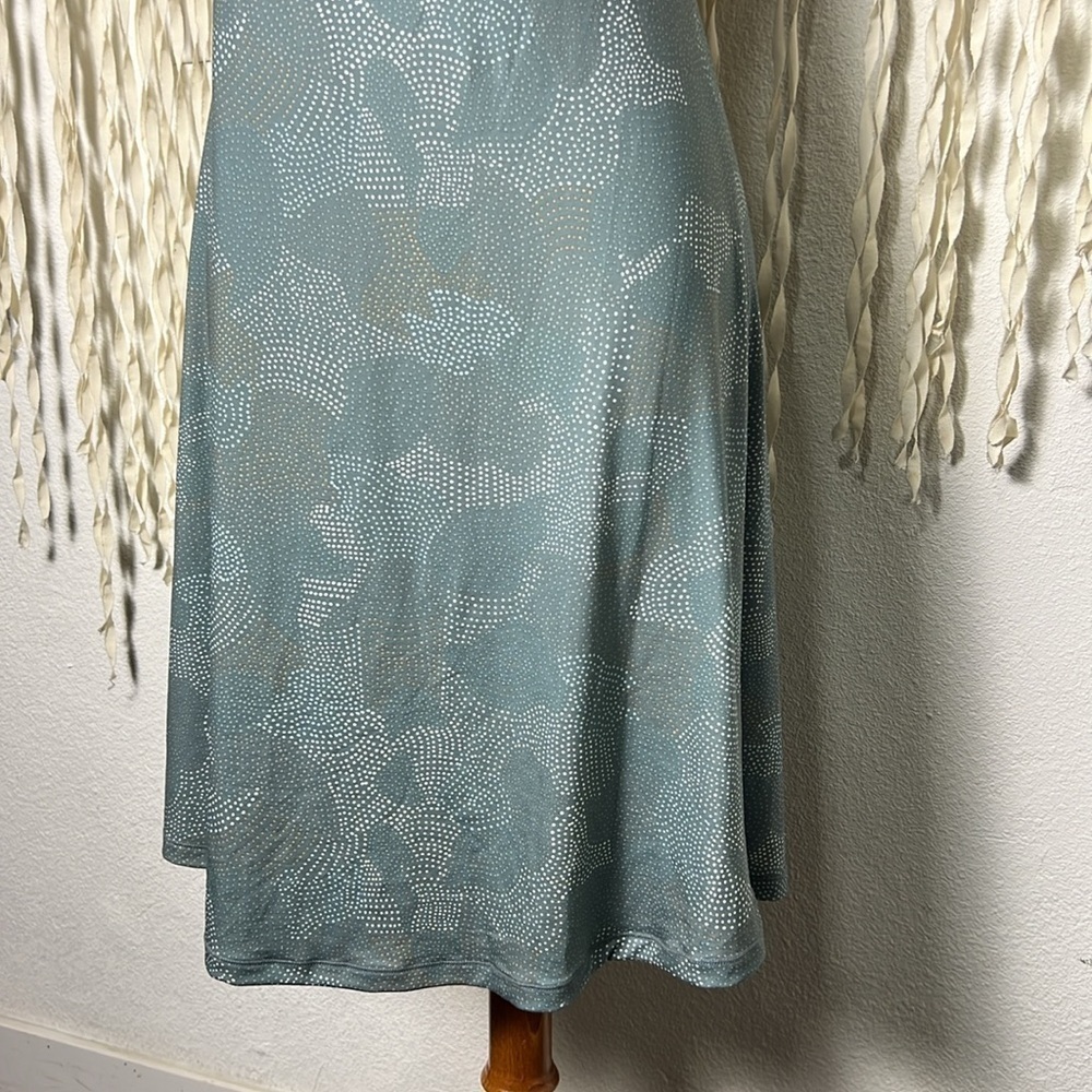 Prana NWT Skypath Athliesure Dress Size Small in Blue Dotty - Picture 4 of 15